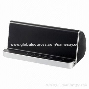 Charger Dock Station for iPod/iPhone and iPad, Hand-free Function, Smartphone Bluetooth Speaker